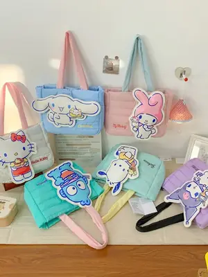 Cute Cartoon Rabbit Shoulder Bag Pink Large Capacity