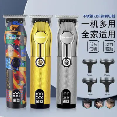 Soulfia Professional Hair Clipper with 6 Blades