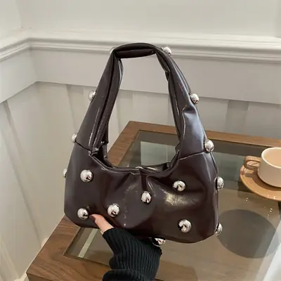 Stylish Rivet Crossbody Bag Women's 2024