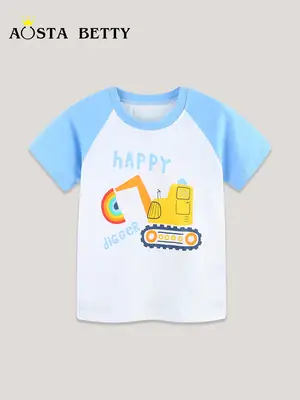Happy Digger Boys T-Shirt 26 Summer Printed
