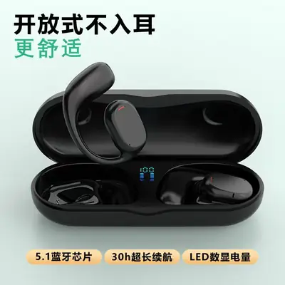 Wireless Bluetooth Headset with ANC & Bone Conduction