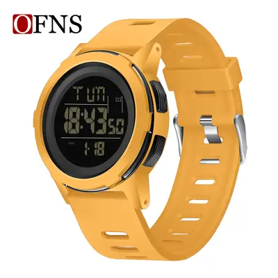 OFNS Dual Color Digital Watch for Men Women Sports Wear