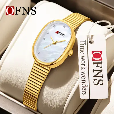 Ofns Green Diamond Watch for Women