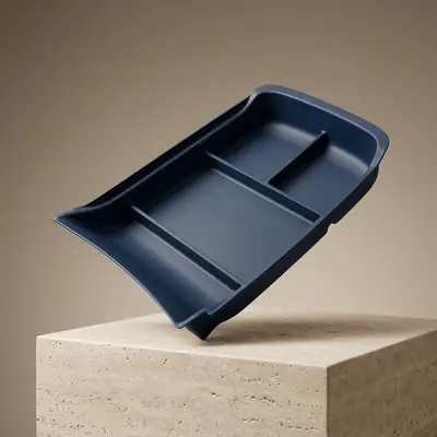 Dark Blue S05 Central Storage Box for Cars