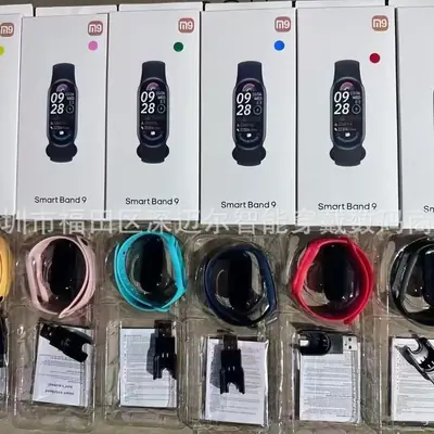 Smart Band 9 Sports Pedometer with Heart Rate & Blood Oxygen