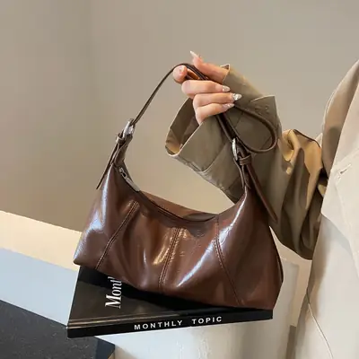 Women's White Shoulder Crossbody Bag 2024