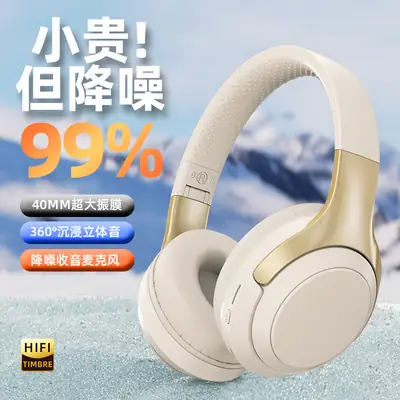 Over-Ear Wireless Bluetooth Headphones 214g High-Quality Sound
