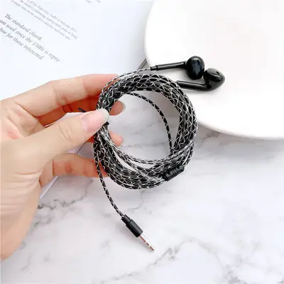Non-In-Ear Wired Headphones for Live Streaming with Inline Mic