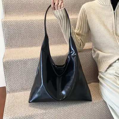 2024 Women's Red Underarm Bag Large Capacity