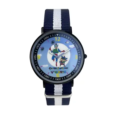 Cartoon Cartoon Watch for Kids Red Blue Strap