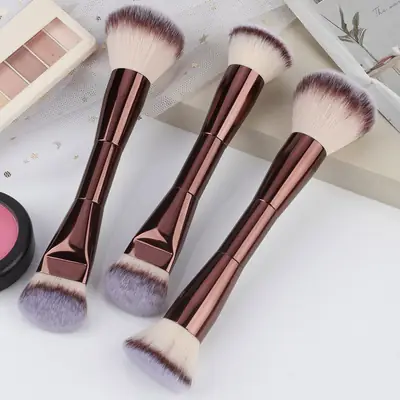 Double Head Makeup Brushes for Foundation & Contouring