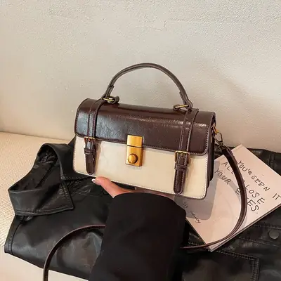 Women's Retro Crossbody Bag Brown 2025