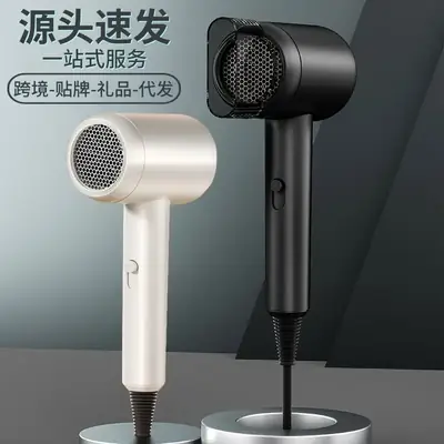Portable Hair Dryer Black High Power Hot Cold Air