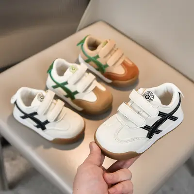 Spring and Autumn Baby Toddler Shoes Children's Kindergarten White Shoes Baby Shoes Children's Board Shoes Boys and Girls sneaker