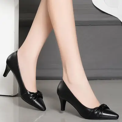 2025 Spring White Heels for Women High Heels Non Slip