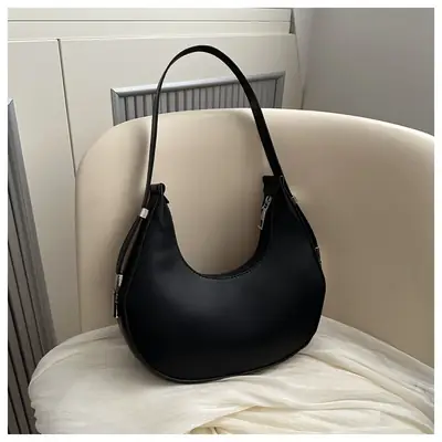Women's French Style Beige Shoulder Bag 2024