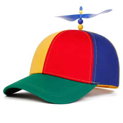 Women Baseball Cap with Bamboo Dragonfly Design