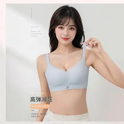 Non-Magnetic Push Up Bra for Girls Small Chest Anti-Sagging