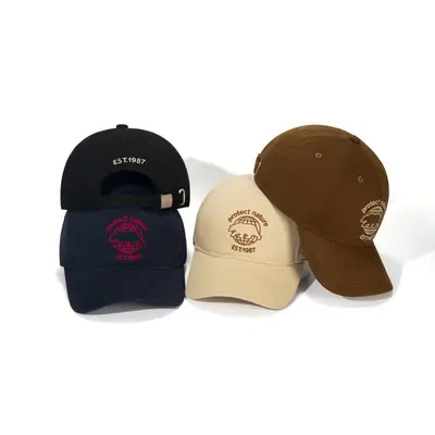 Environmental Protection Baseball Caps with Rhino Embroidery