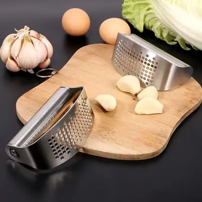 Stainless Steel Manual Garlic Press 410cm