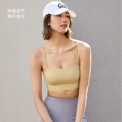 2025 Spring Underwear Thin Shoulder Strap One-Piece Sling Tube Bra