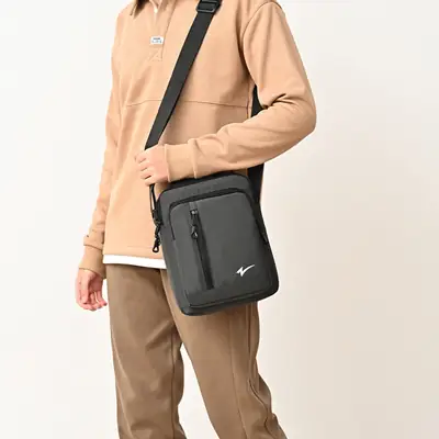 Men's Mini Crossbody Phone Bag Black