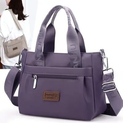 2024 New Moulan Grey Shoulder Bag with Crossbody Strap