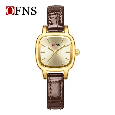 O'Fani Women's Quartz Watch with Gold Belt 24KM Waterproof