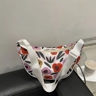 Women's Stripe Striped Crossbody Bag 2024 Winter