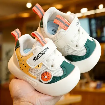Toddler Shoes Spring Autumn New Single Shoes Beginner Baby Shoes 1-2 Years Old