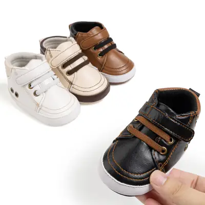 Cross-Border Spring New Baby Fashion Sneakers Soft-Soled Sports Shoes Baby Toddler Shoes Baby Shoes