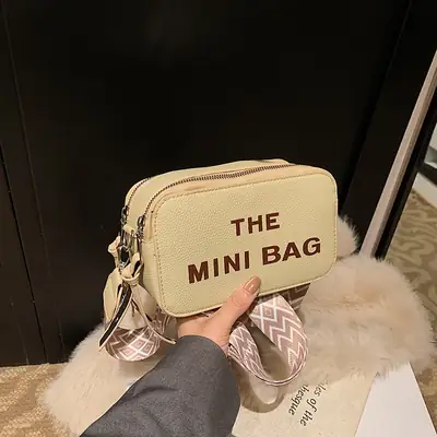 New Fashion Letter Shoulder Bag for Women 2024