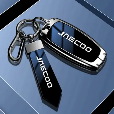 Jinecoo Car Key Case with Remote Control Blue
