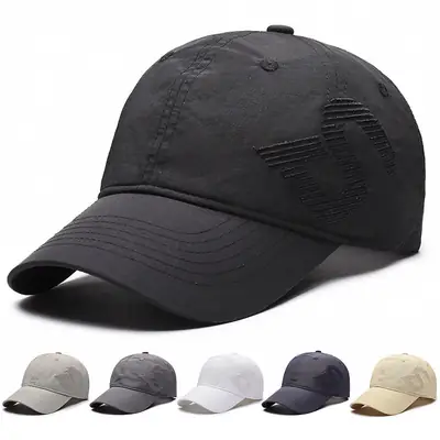 Gray Embroidered Baseball Cap with Side Design