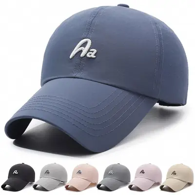 Women Logo Cap Aza Mesh Adjustable Light Pink