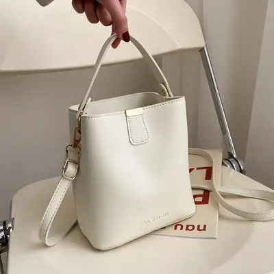 Women's White Korean Style Crossbody Bag 2021