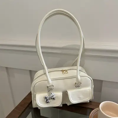 White American Retro Hand Bowling Bag 2025