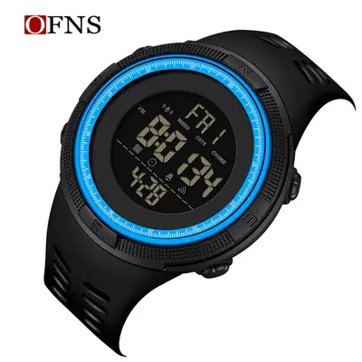 Oufani Waterproof Digital Watch for Men Women Sports Outdoor