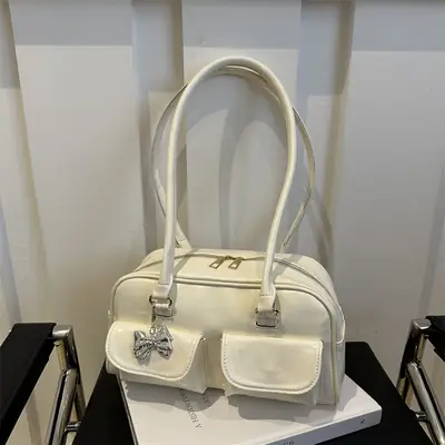 White American Retro Hand Bag 2025 New Arrival