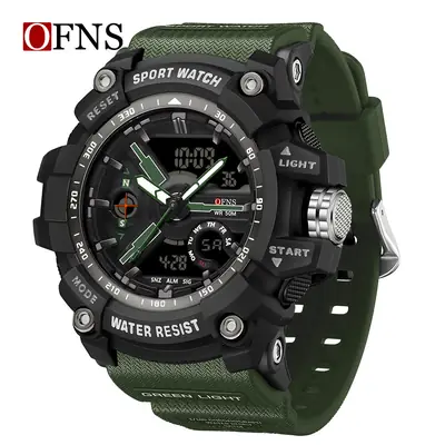 O'Fani Waterproof Sports Watch with Digital Display