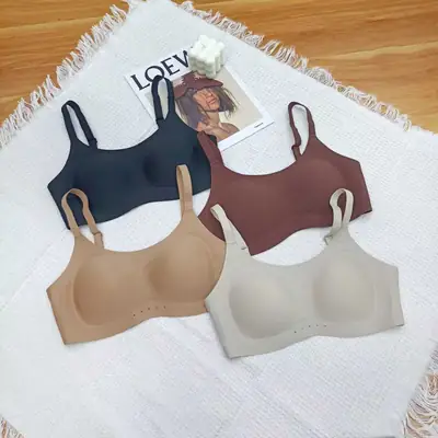 Traceless Tila Chest Underwear Women's Warm Non-Steel Ring