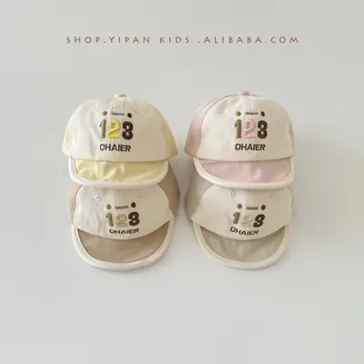 Cute Cartoon Baby Cap for Boys Girls 2025 Spring Autumn