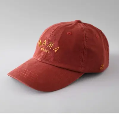 Women Navy Blue Letter Embroidered Baseball Cap