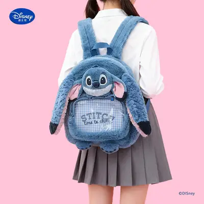 Disney Judy Nick Blue Furry Backpack for Women