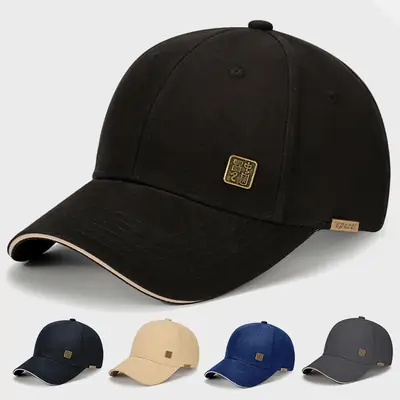 Men's Beige Baseball Cap Four Seasons 10kg