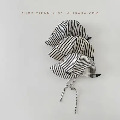 Baby Striped Sun Hat for Kids 2025 Spring Autumn