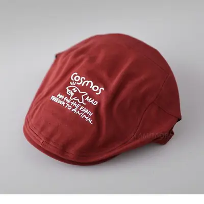 Women Pink Shark Embroidered Cap Spring Summer