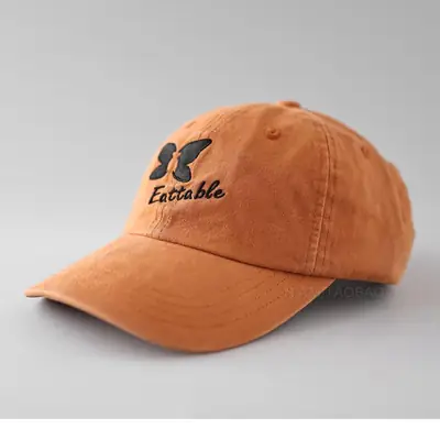 Pink Embroidered Baseball Cap for Men Women