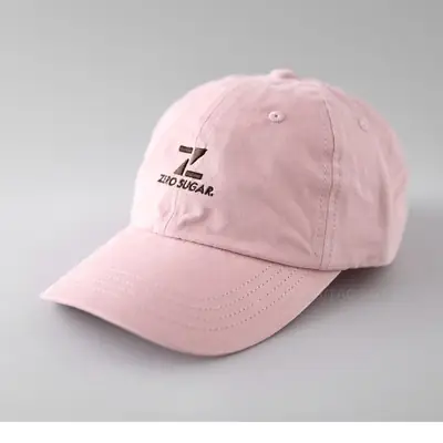 Men Pink Logo Cap 7X Big Game Embroidered