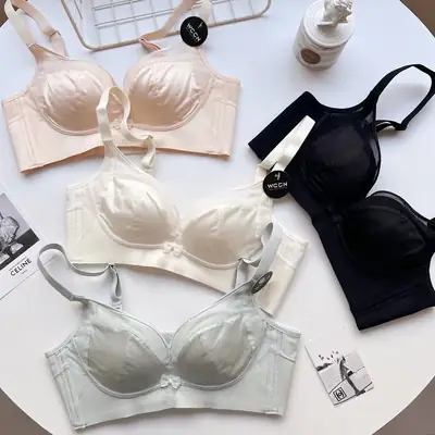 Adjustable Push-Up Bra for Women, Non-Rimless & Anti-Sagging